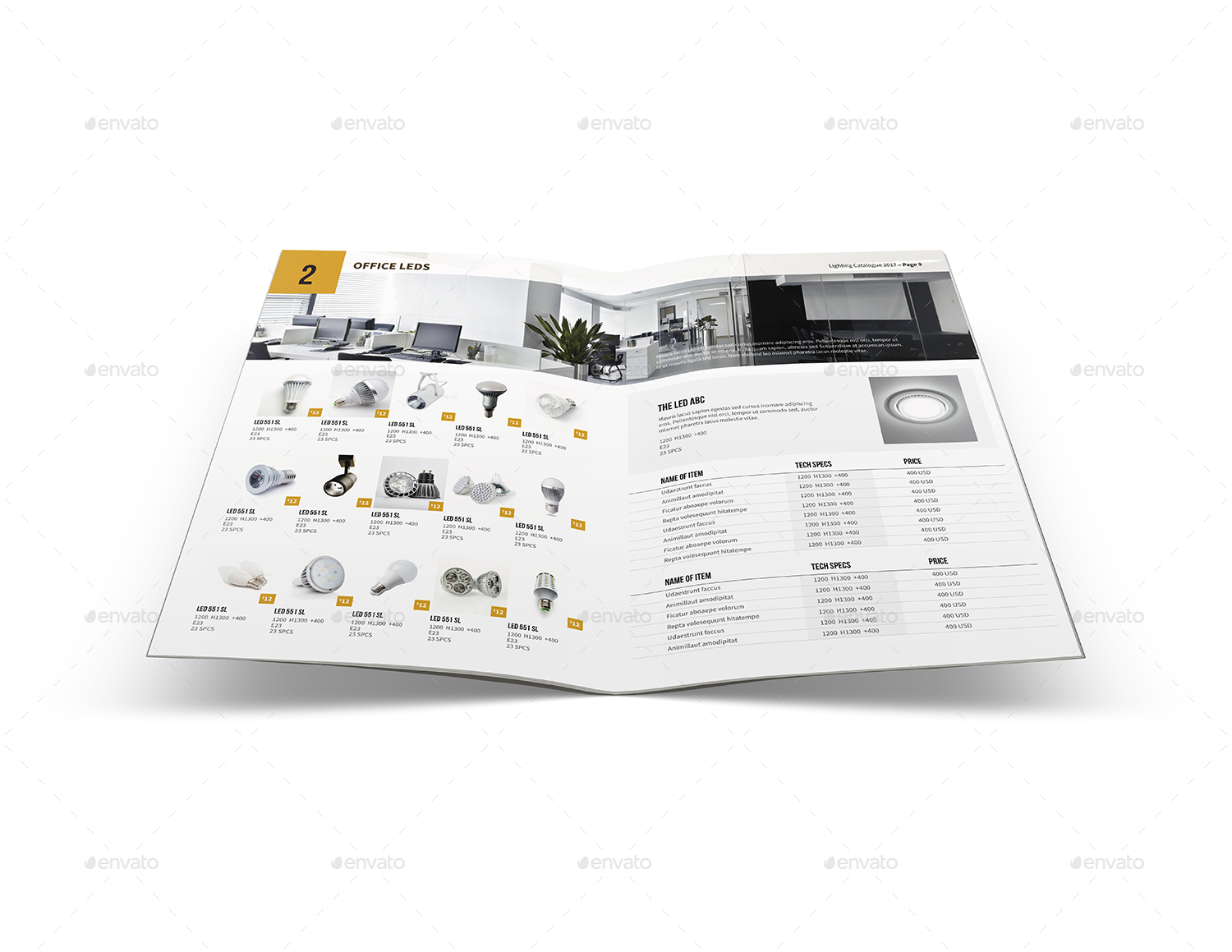 Light Electric Catalogue 2017, Print Templates GraphicRiver